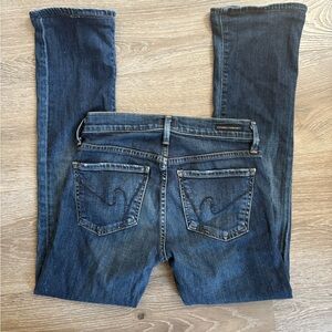 Citizens Of Humanity Indigo Straight Leg Jeans | sz 25